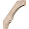 Ekena Millwork 3 1/2"W x 28"D x 28"H Balboa Smooth Knee Brace, Douglas Fir BRC04X28X28BOA00SDF - alternate 1